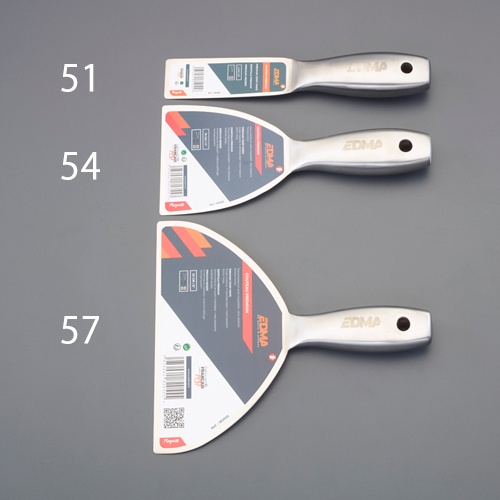 40x230mm パテナイフ(一体型/ステンレス/軟)【EA579AM-51】