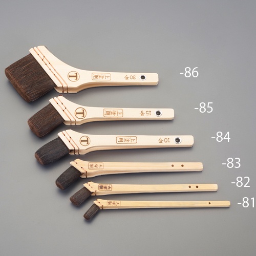 42mm 油性用筋違刷毛(馬毛/上塗用)【EA109LA-85】