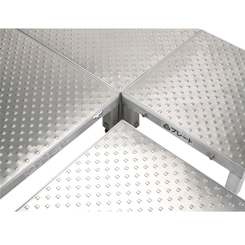 450x450mm/0.12m 低床作業台(伸縮/連結式)【EA903BT-1A】
