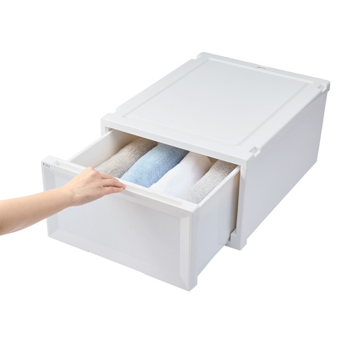 450x550x300mm 引出し式収納ケース(2個)【EA506MA-9A】