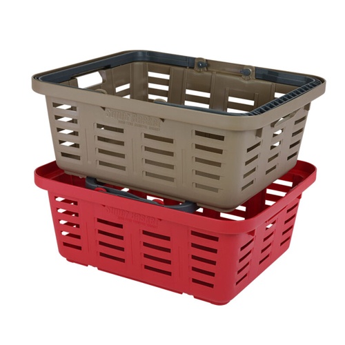 465x385x185mm バスケット(赤/3個)【EA505AS-27】
