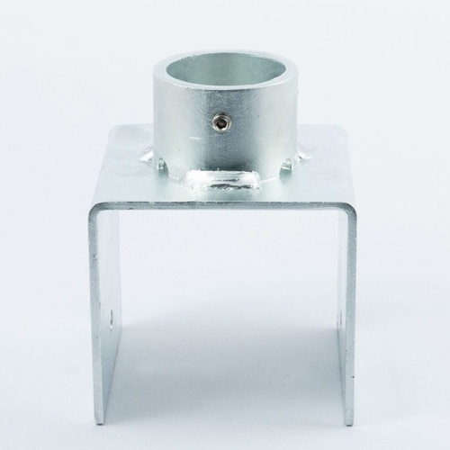 48.6mm 単管パイプベース支柱金具(100mm用)【EA948TF-28A】