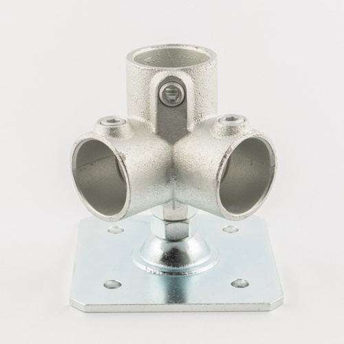 48.6mm 単管用水平調整金具(コーナー/重荷重)【EA948TF-63A】