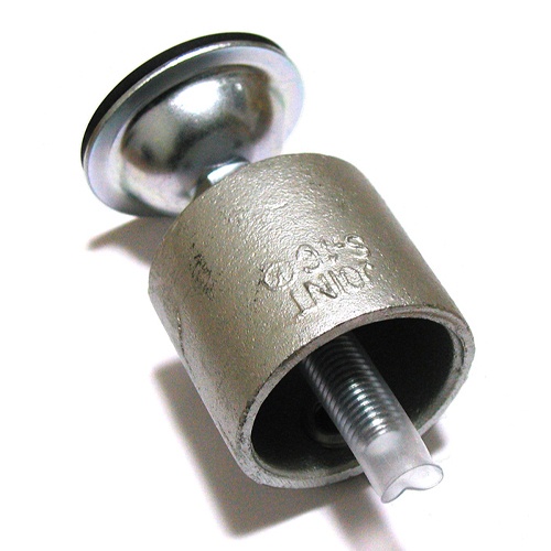 48.6mm 単管用水平調整金具(防傷パッキン付)【EA948TF-44】