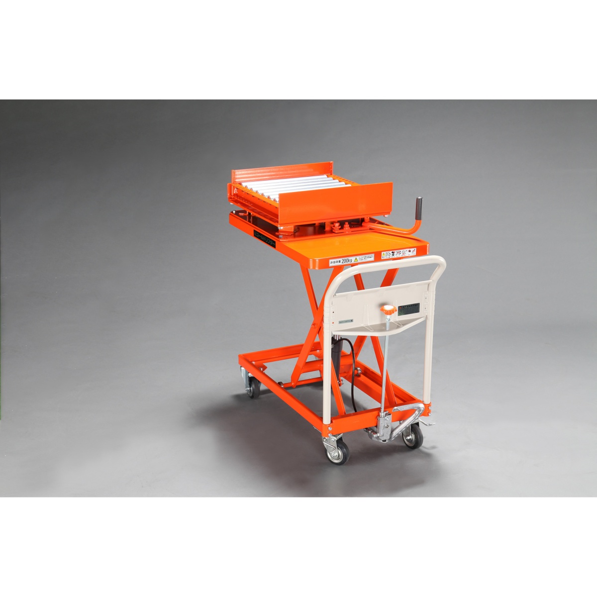 490x 510mm/200kg テーブルリフト(ターンテーブル付)【EA520XB-21A】