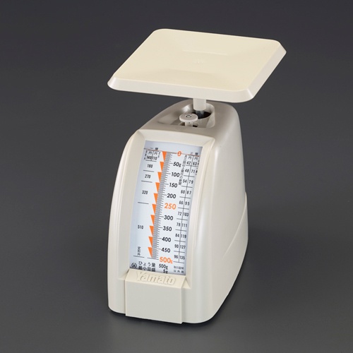 500g(目盛り5g) レタースケール【EA715A-500A】