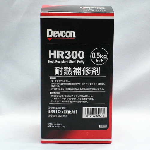 500gセット 耐熱・補修パテ【EA934DG-5】