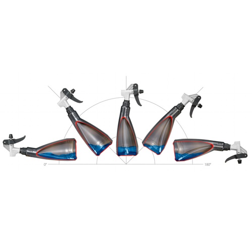 500ml 工業用スプレーボトル(ダブルアクション/黒)【EA115X-50】