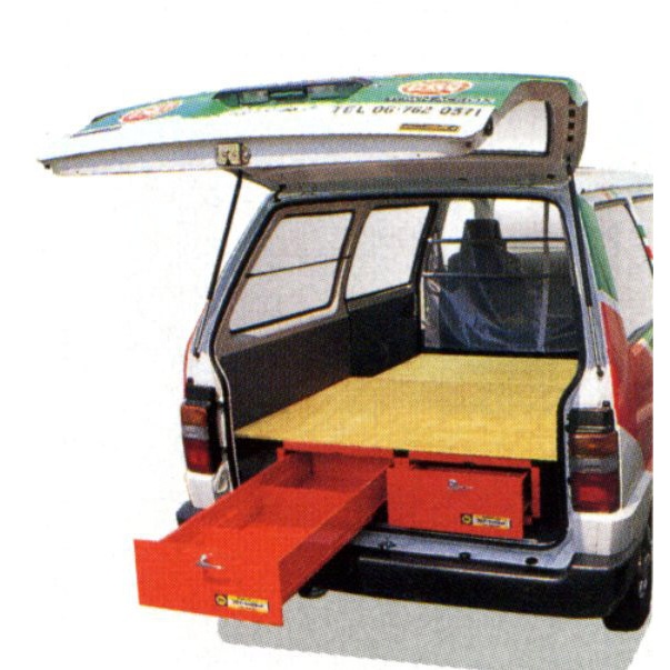 500x1150x250mm 車載フロアーキャビネット【EA957-23】