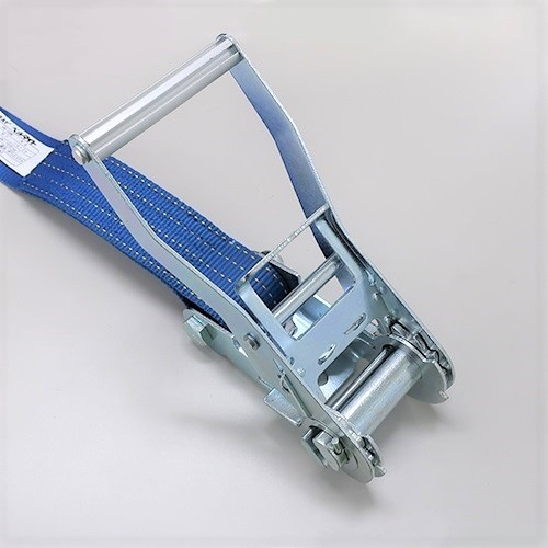 50mmx10.0m/1010kg ベルト荷締機(両端フック型)【EA982ST-30A】