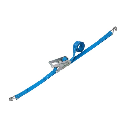 50mmx10.0m/764kg ベルト荷締機(両端フック/SUS)【EA982SF-30A】