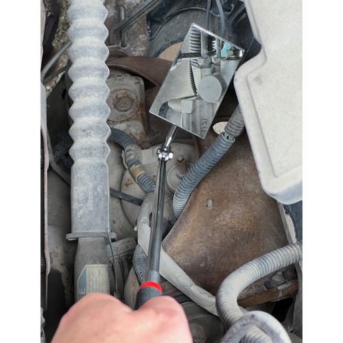 51x89mm/171-1028mm 点検ミラー(伸縮型)【EA724LF-1】