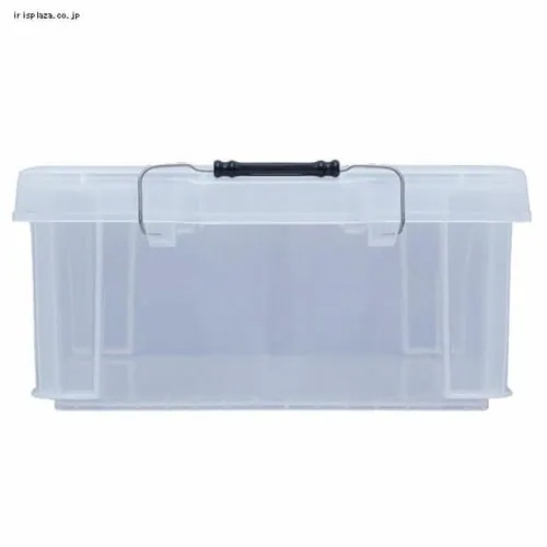 525x380x182mm 収納ケース(バックル付/クリア)【EA506AB-42A】