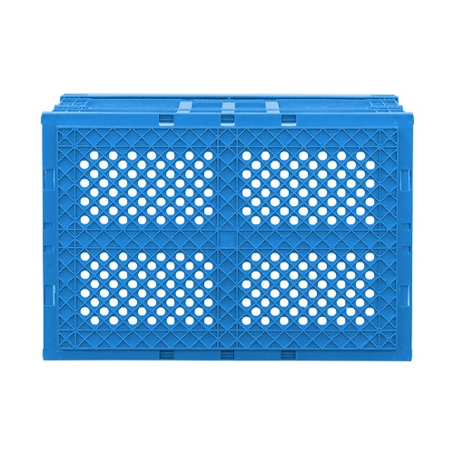 530x366x272mm/44.0L 折畳コンテナ(メッシュ・青)【EA506AA-105】