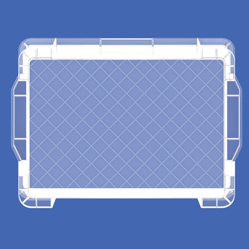 532x369x306mm/44.1L 収納ボックス(透明)【EA506LF-7】