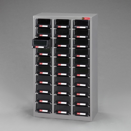 533x265x937mm/3列10段 パーツキャビネット【EA957F-4A】