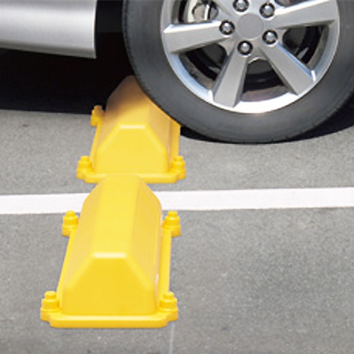 550x160x100mm カーストッパー(イエロー)【EA983FK-53】