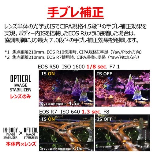 55-210mm 望遠ズームレンズ(キャノン一眼レフ用)【EA759EK-14】