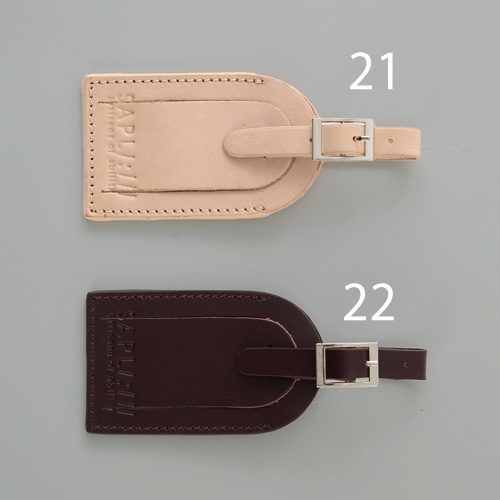 55x90mm ネームタグ(ダークブラウン)【EA956VM-22】