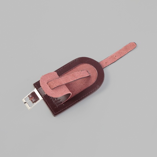 55x90mm ネームタグ(ダークブラウン)【EA956VM-22】