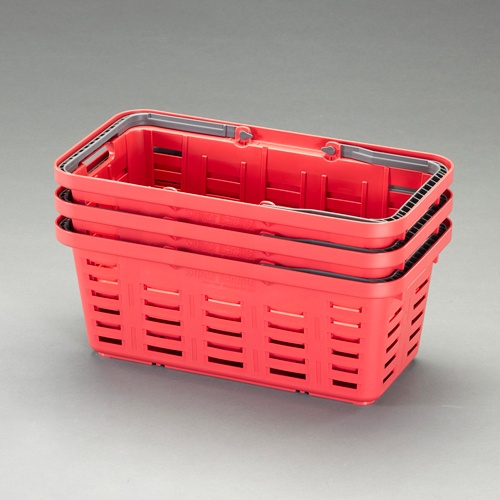 560x295x220mm/22L バスケット(茶/3個)【EA505AS-10】