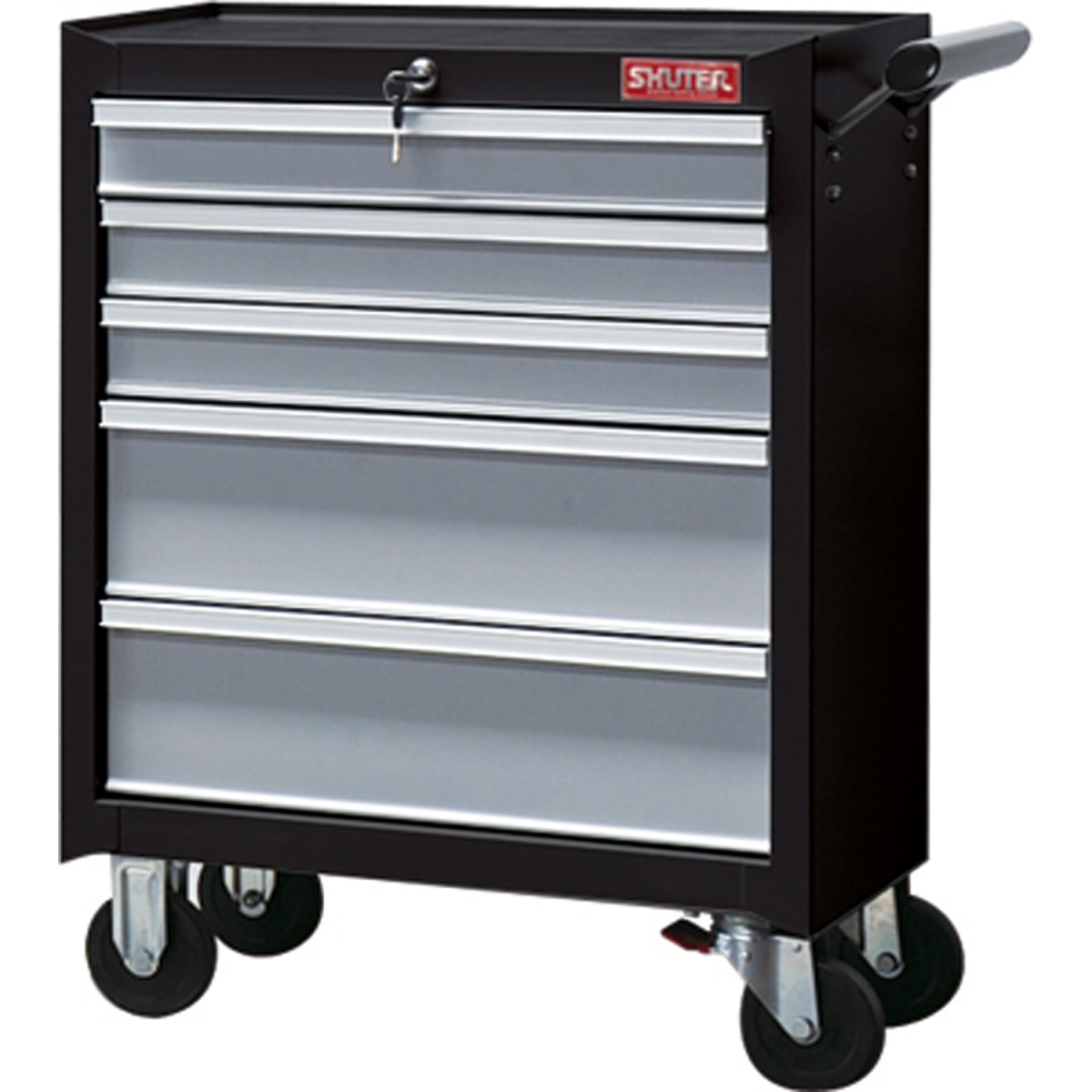 570x345x 779mm/ 5段 ツールワゴン【EA956FD-1A】