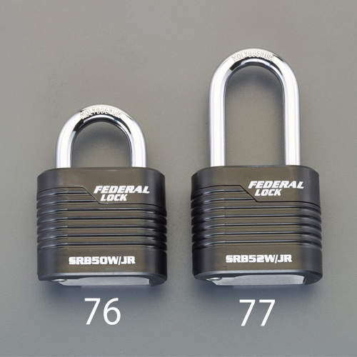 57mm ダイヤル錠(番号設定キー・カバー付)【EA983S-77】