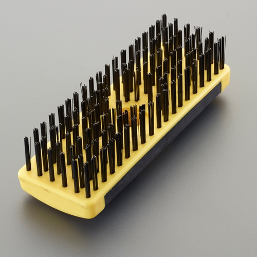 57x177mm ワイヤーブラシ(カーボンスチール・6列)【EA109BK-1】