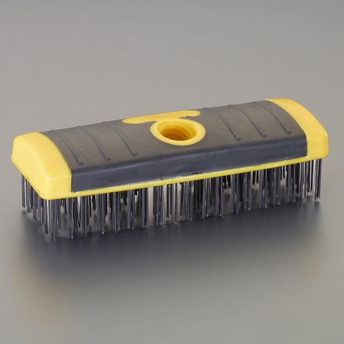 57x177mm ワイヤーブラシ(カーボンスチール・6列)【EA109BK-1】