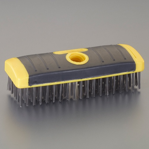 57x177mm ワイヤーブラシ(ステンレス・6列)【EA109BK-2】