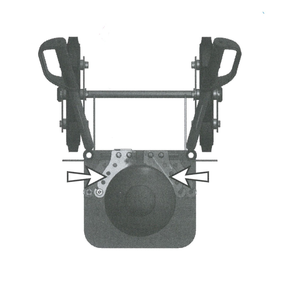 590x1300mm/200kg ハンドトラック(ボンベ用)【EA520FD-11】