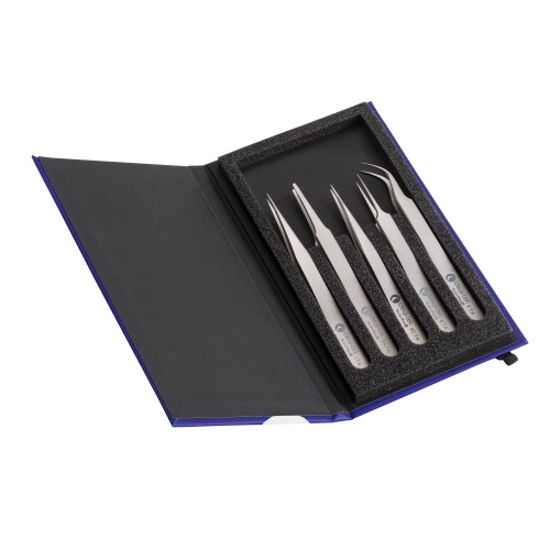 5本組 超精密ピンセット(チタン製)【EA595H-11】