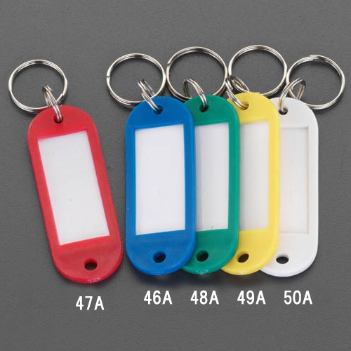 60mm ネームタグ(青/50個)【EA956VA-46】