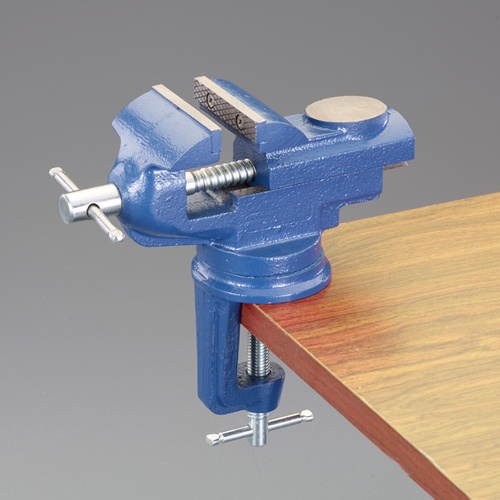 60mm ベンチバイス(回転台/クランプ式)【EA525GA-1】