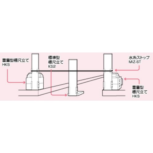 60mm幅用 水糸固定アダプター(2個)【EA720ME-111】