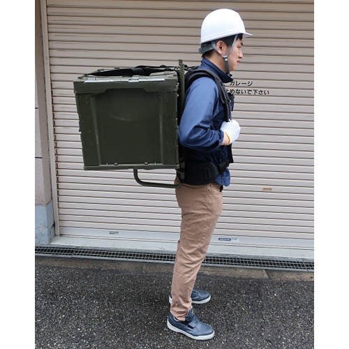 640x360x250mm/50kg 背負子(背たろう君)【EA520EF-11】