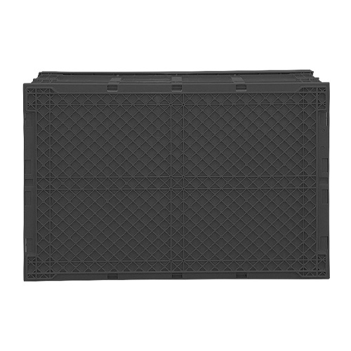 650x440x329mm/76.9L ハイテク折畳コンテナ【EA506AE-34A】