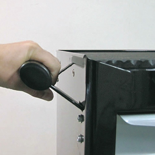 677x459x1000mm/4段 ツールワゴン【EA956BB-1】