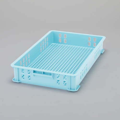 681x421x107mm/22.5L コンテナ(ライトブルー)【EA506AB-235】