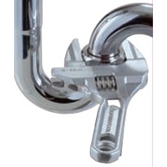 68mm/205mm ワイドモーターレンチ(アルミ合金/たて型)【EA530ZS-11】