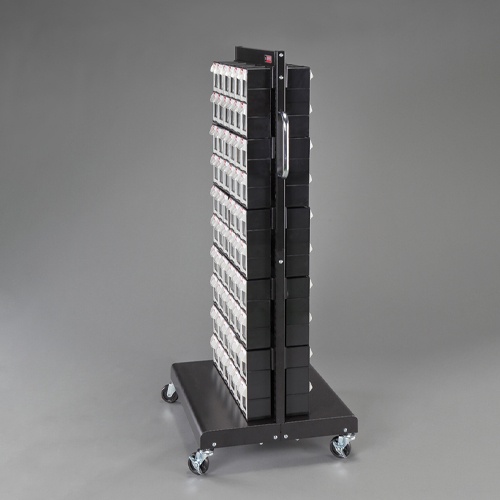 690x560x1460mm/6列10段 マルチストールカート/両面【EA957FL-13】