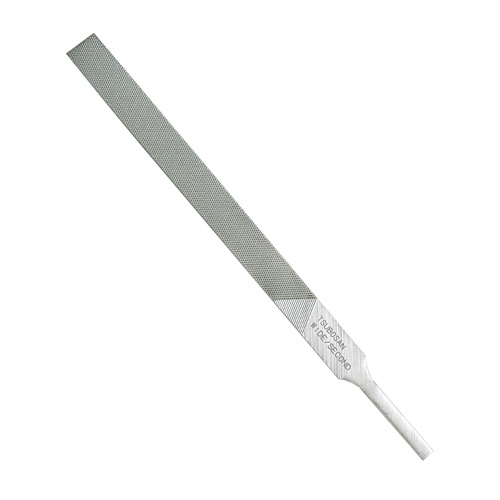 6x160mm やすり(クロムコーティング/幅広/平/中目)【EA521TF-22】