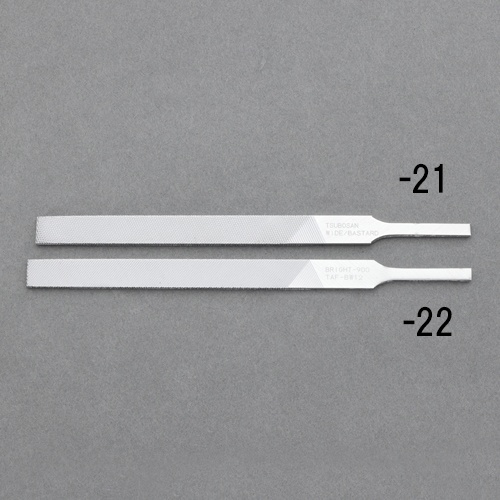6x160mm やすり(クロムコーティング/幅広/平/中目)【EA521TF-22】