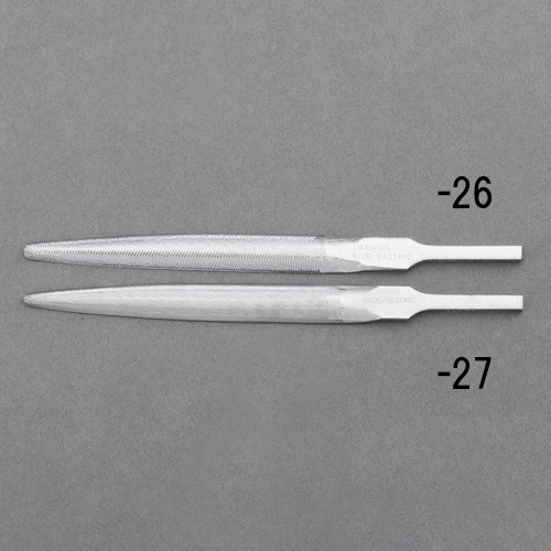 6x160mm やすり(クロムコート/幅広/半丸/粗目)【EA521TF-26】