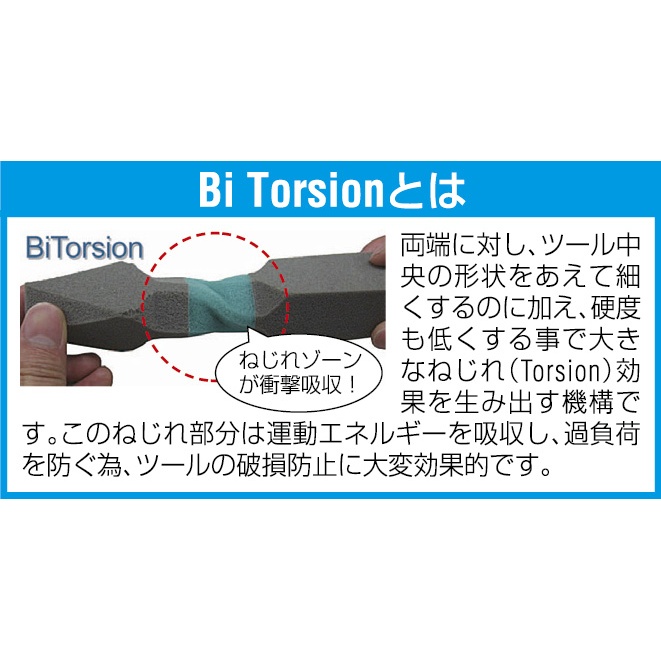 6本組 [pozidriv. -]ドライバービット(ダイヤ付)【EA611AJ-46】