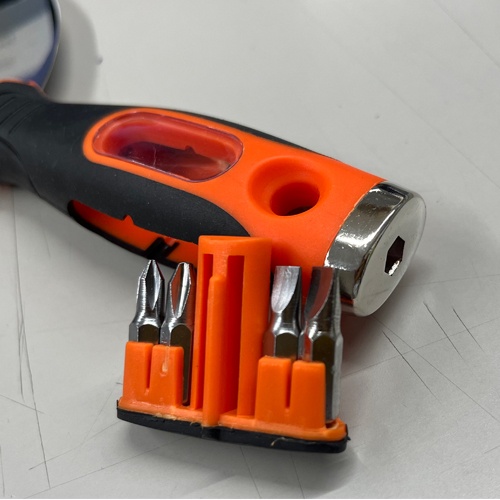 6本組 パテナイフセット(ステレンス/軟/ハンマーヘッド付)【EA579AM-20】