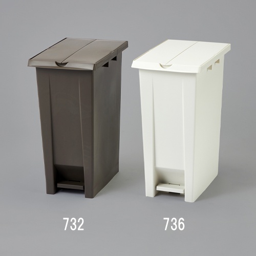 70L ダストボックス(ペダル開閉式/ホワイト)【EA995AA-736】