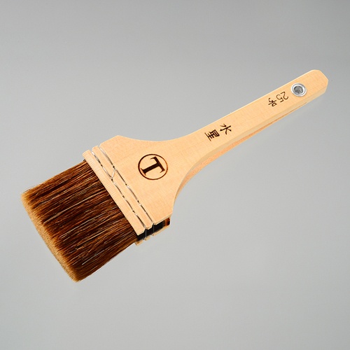 70mm 水性塗料用刷毛(馬毛/平)【EA109LB-41】