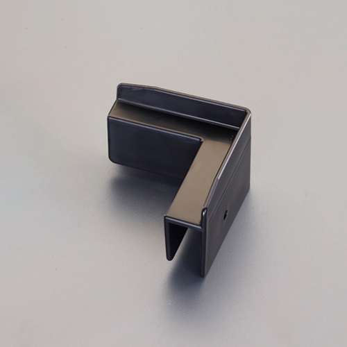 70x70mm プラダンコーナーセット(L2個+R2個/導電/黒)【EA911BG-16A】