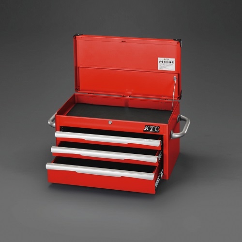 715x390x410mm ツールキャビネット(レッド)【EA956A-87】